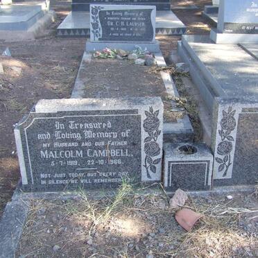 CAMPBELL Malcolm 1919-1966