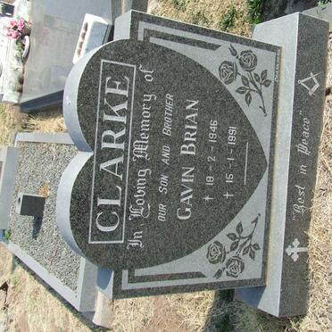 CLARKE Gavin Brian 1946-1991