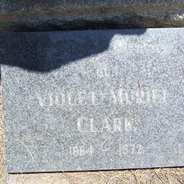 CLARK Violet Muriel 1884-1972