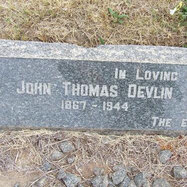 DEVLIN John Thomas 1867-1944