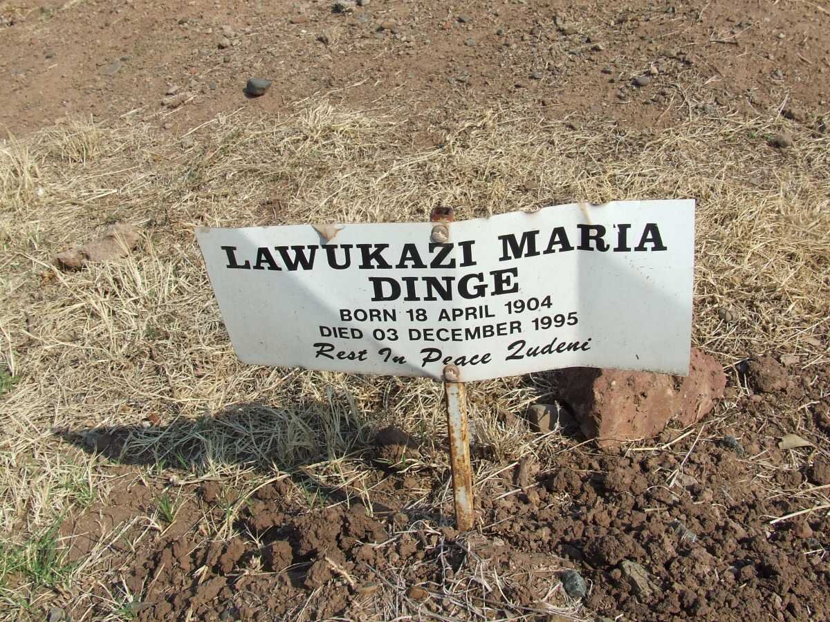 DINGE Lawukazie Maria 1904-1995