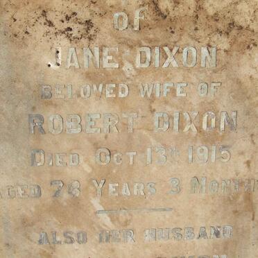 DIXON Jane -1915
