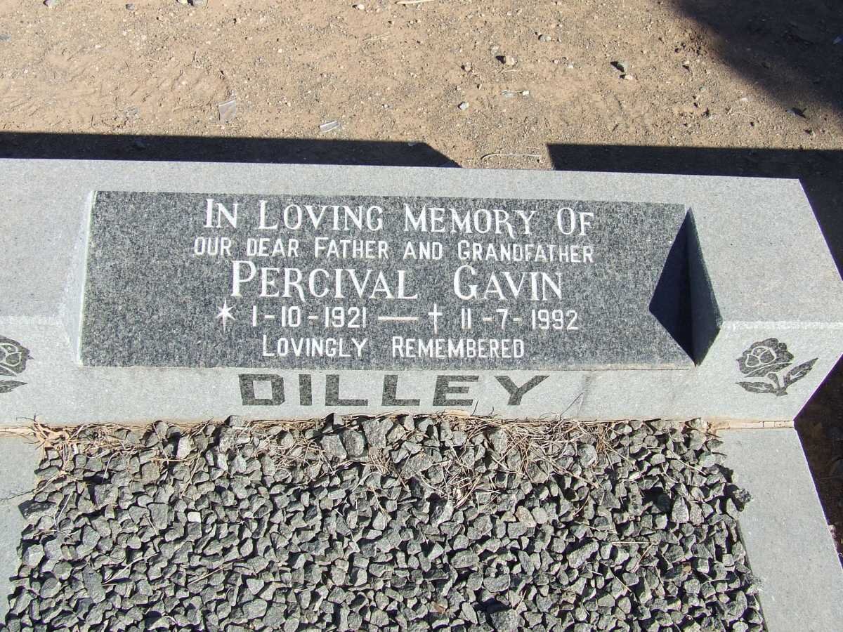 DILLEY Percival Gavin 1921-1992