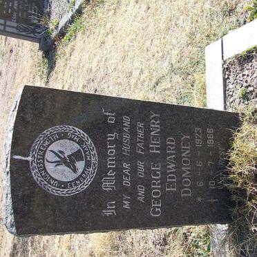 DOMONEY George Henry Edward 1923-1966