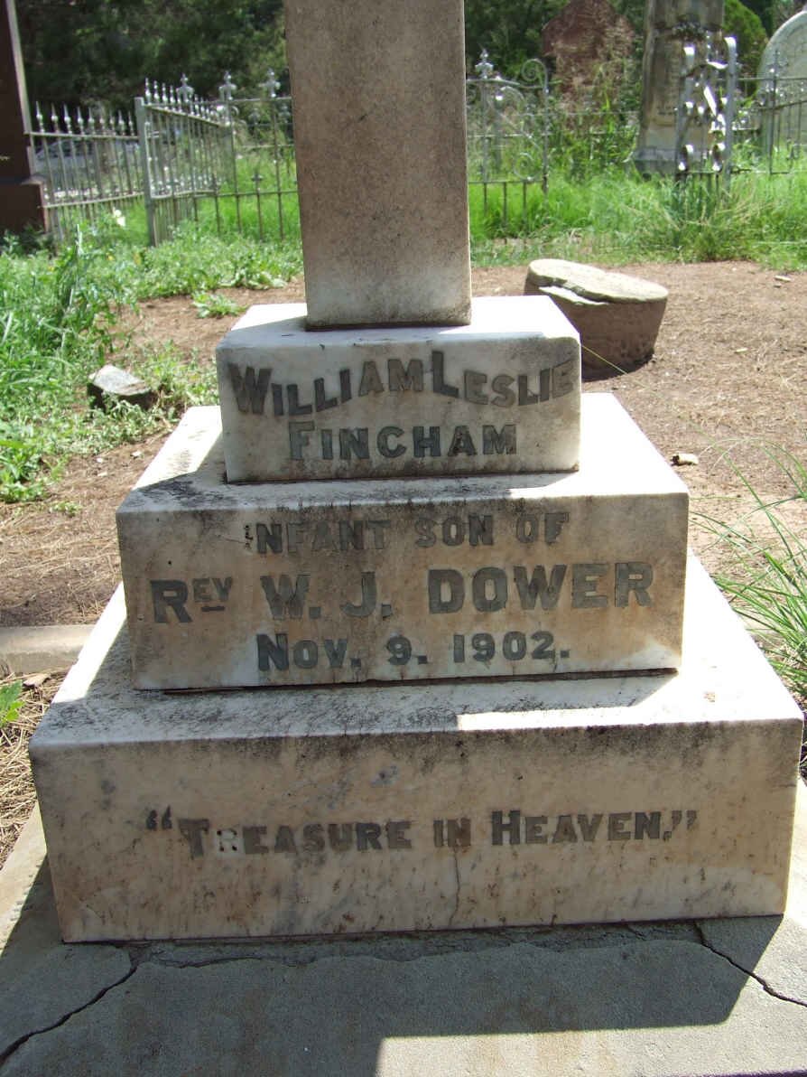 DOWER William Leslie Fincham -1902