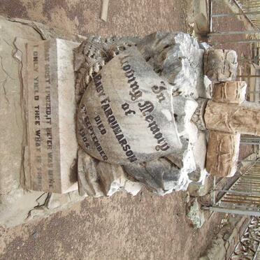 FARQUHARSON Baby -1904