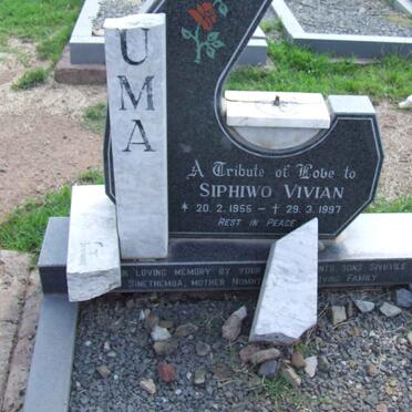 FUMA Siphiwo Vivian 1955-1997