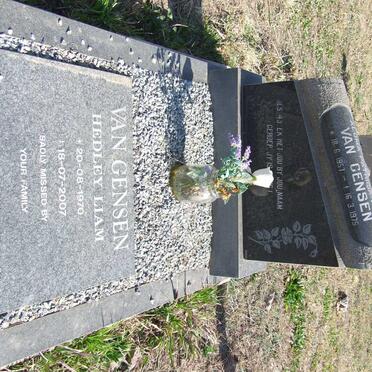 GENSEN Hedley Liam, van 1970-2007 :: VAN GENSEN Aloma Patricia Faith 1957-1975