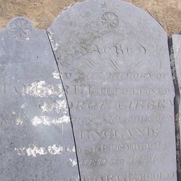 GIBBENS Margaret -1850 :: GIBBENS George -1850 :: GIBBENS Jane -1826 :: GIBBENS Will?bear -1834