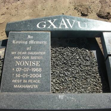 GXAVU Nonise 1968-2004