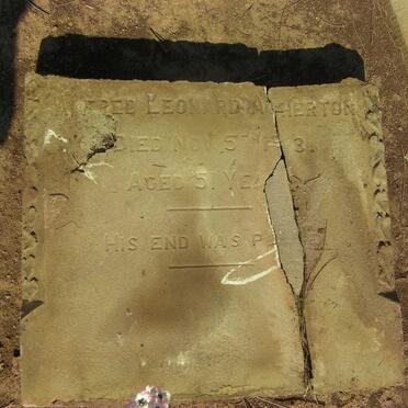 HERTON Alfred Leonard A .-19?3