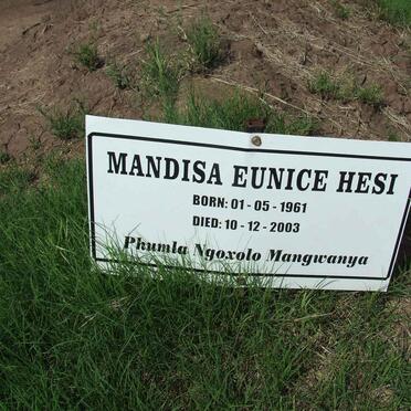 HESI Mandisa Eunice 1961-2003