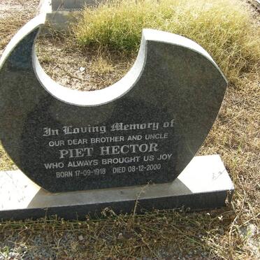 HECTOR Piet 1918-2000