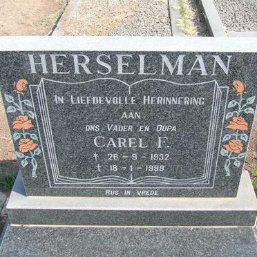 HERSELMAN Carel F. 1932-1999