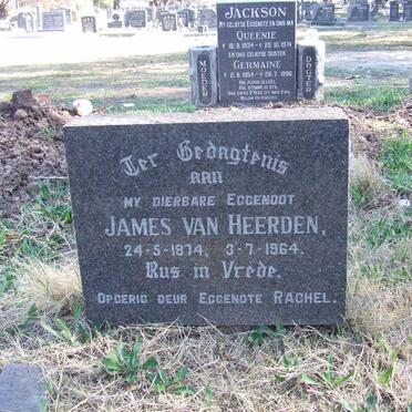 HEERDEN James, van 1874-1964