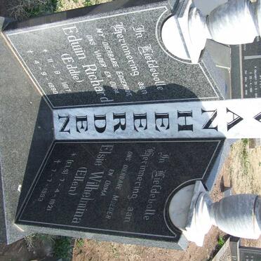 HEERDEN Edwin Richard, van 1917-1990 &amp; Elsie Wilhelmina ELS 1921-1993