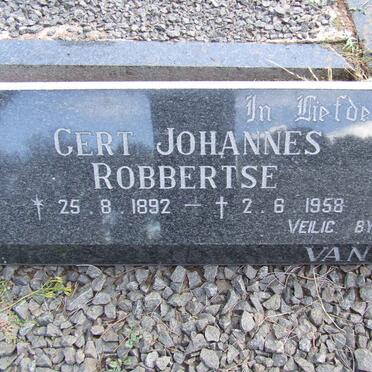 HEERDEN Gert Johannes Robbertse, van 1892-1958