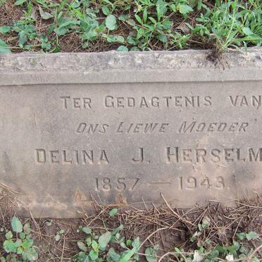 HERSELMAN Johan C. 1845-1927 &amp; Delina J. 1857-1948