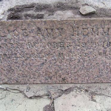 HEMMING Alice Amy 1878-1880