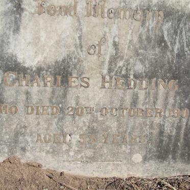 HEDDING Charles -1901