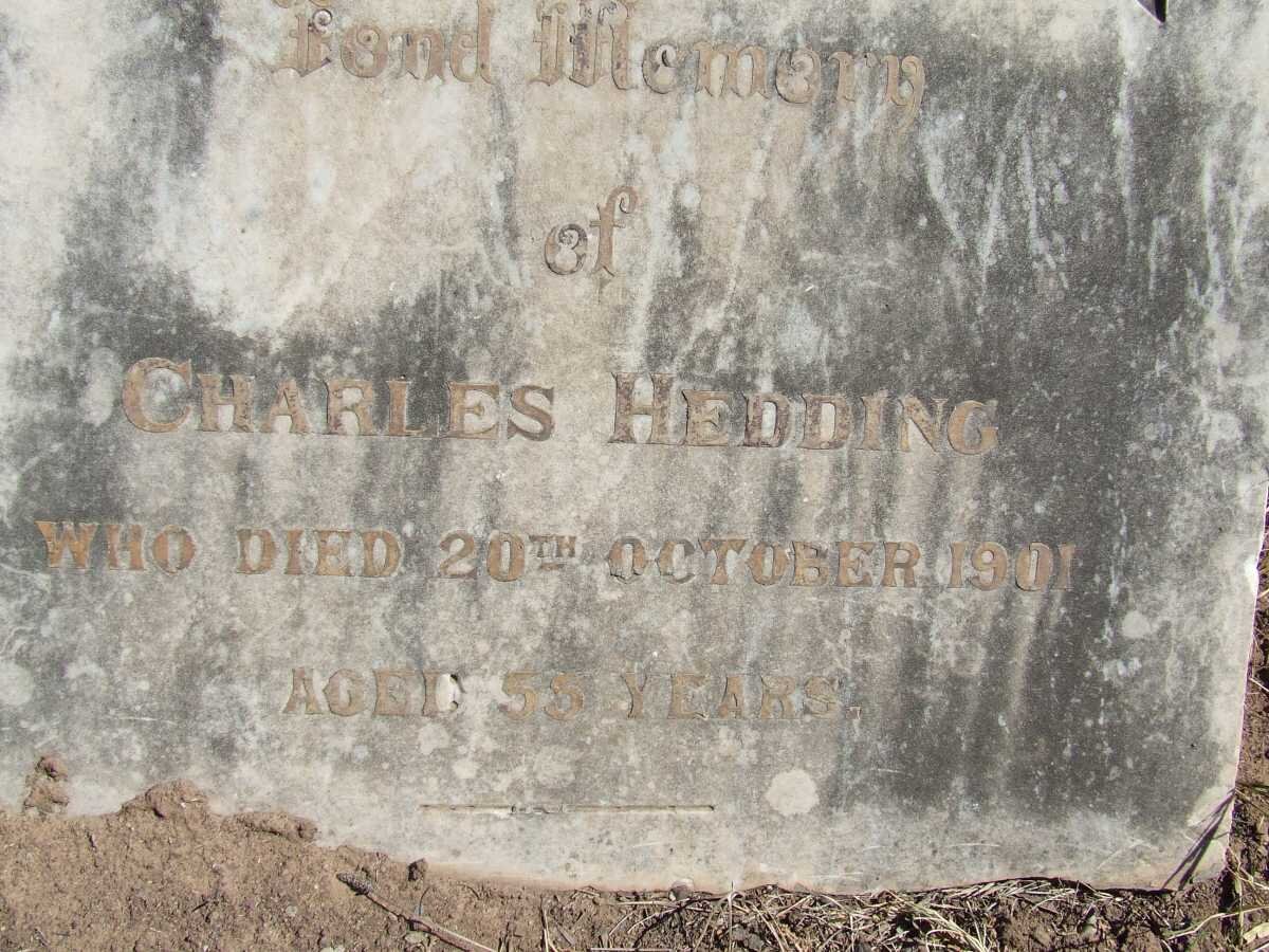 HEDDING Charles -1901