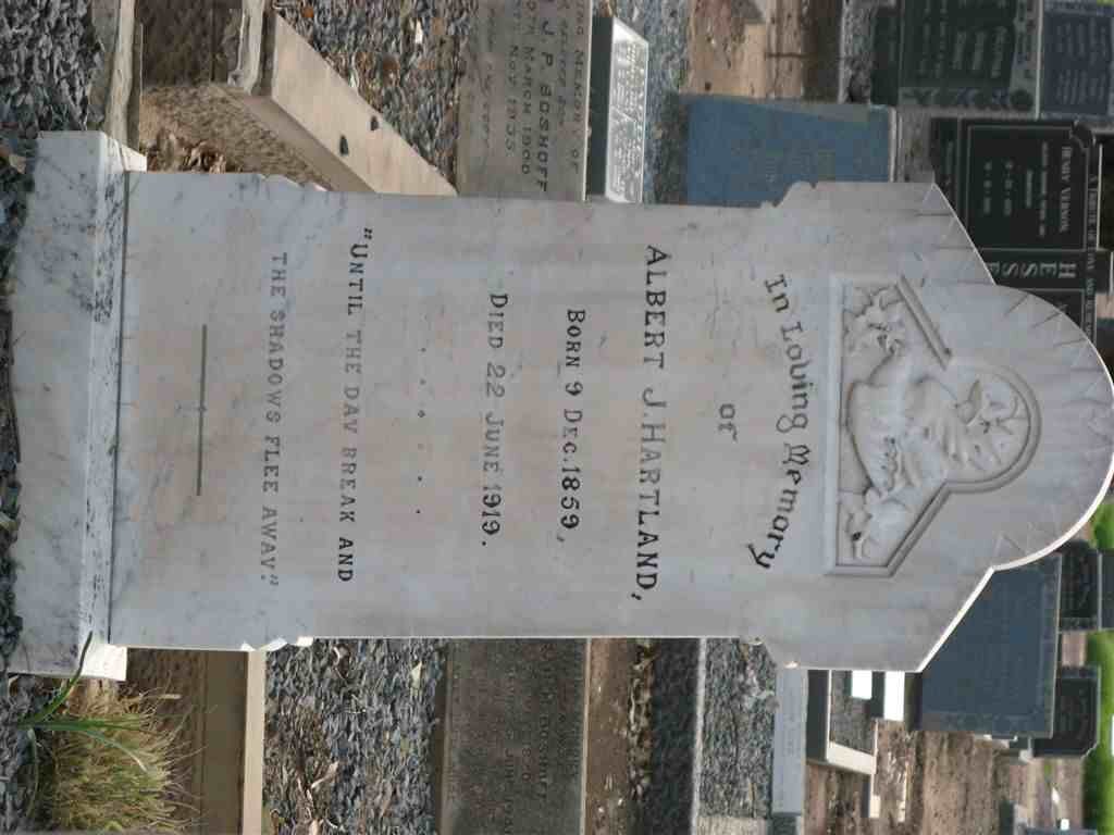 HARTLAND Albert J. 1859-1919