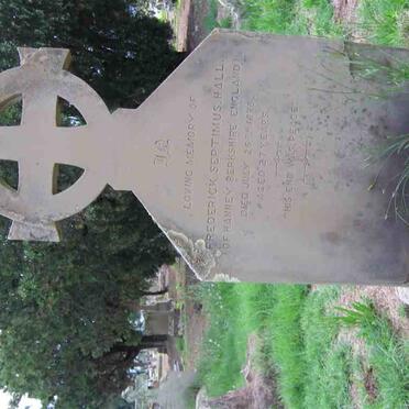 HALL Frederick Septimus -1878