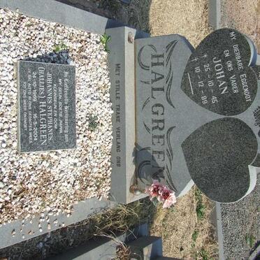 HALGREEN Johan 1945-1989 :: HALGREEN Johannes Stephanus 1969-2004