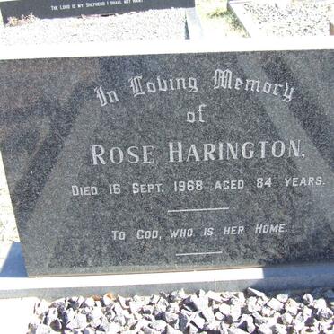 HARINGTON Rose -1968