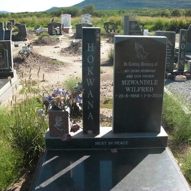 HOKWANA Mzwandile Wilfred 1958-2004