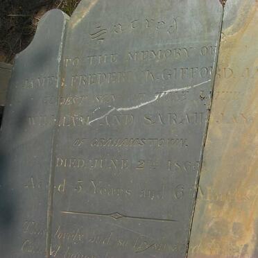 JAY James Frederick Gifford -1865