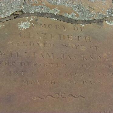 JACKSON Elizabeth -1864