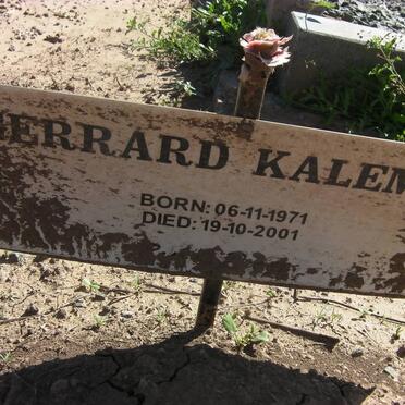 KALEMBE Gerrard 1971-2001