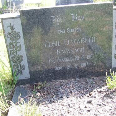 KAVANAGH Elsie Elizabeth nee ERASMUS 1910-1967