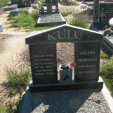 KULU Selina Nomfani 1916-2004