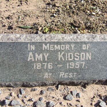 KIDSON Amy 1876-1957