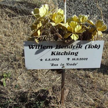 KITCHING Willem Hendrik 1930-2002