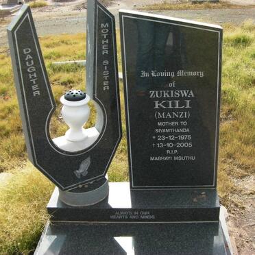 KILI Zukiswa nee MANZI 1975-2005