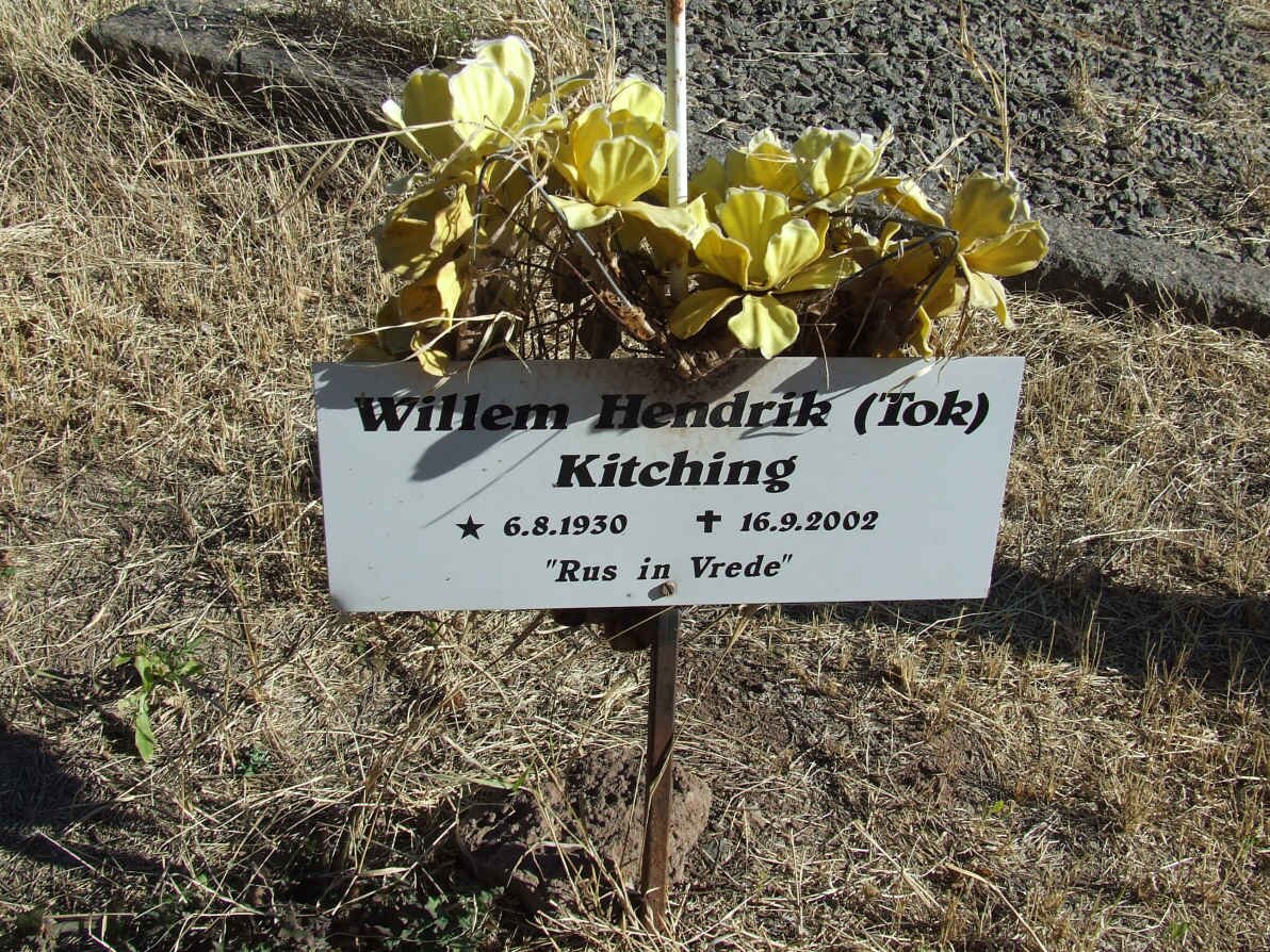 KITCHING Willem Hendrik 1930-2002
