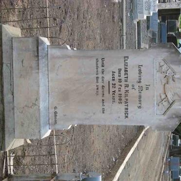 KILPATRICK Elizabeth R. -1905