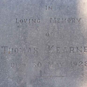 KEARNEY Thomas -1928