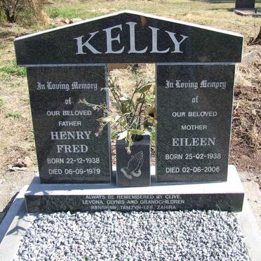 KELLY Henry Fred 1938-1979 &amp; Eileen 1938-2006