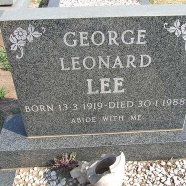 LEE George Leonard 1919-1988