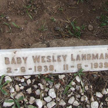 LANDMAN Wesley 1939-1939