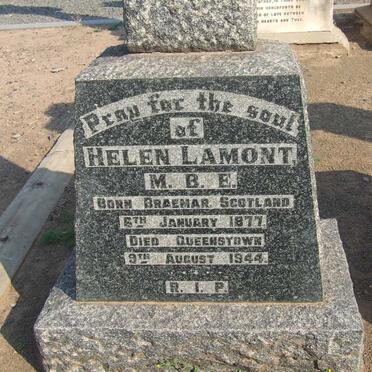 LAMONT Helen 1877-1944