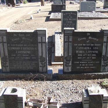 LUPPNOW Edward Frederick 1895-1948 &amp; Catharina Ada Maria 1896-1969