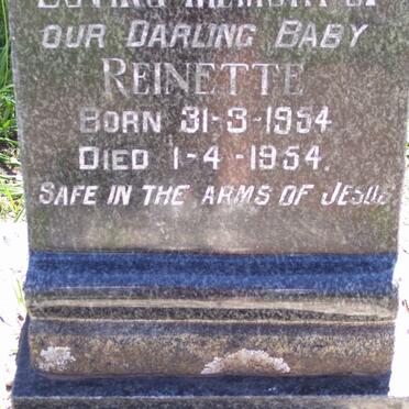 LITTLEFORD Reinette 1954-1954