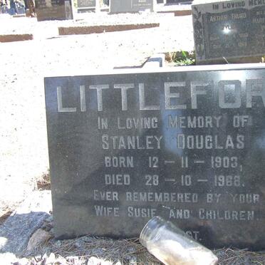 LITTLEFORD Stanley Douglas 1903-1968 