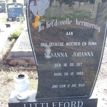 LITTLEFORD Susanna Johanna 1917-1983 :: OTTO Alta 1947-1998