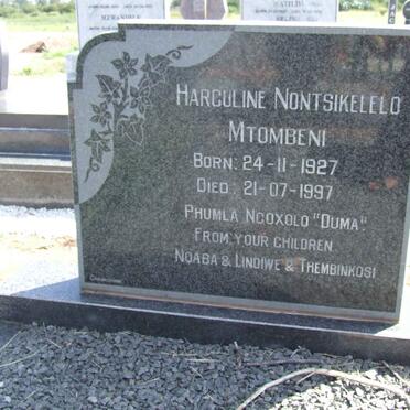 MTOMBENI Harculine Nonstikelelo 1927-1997